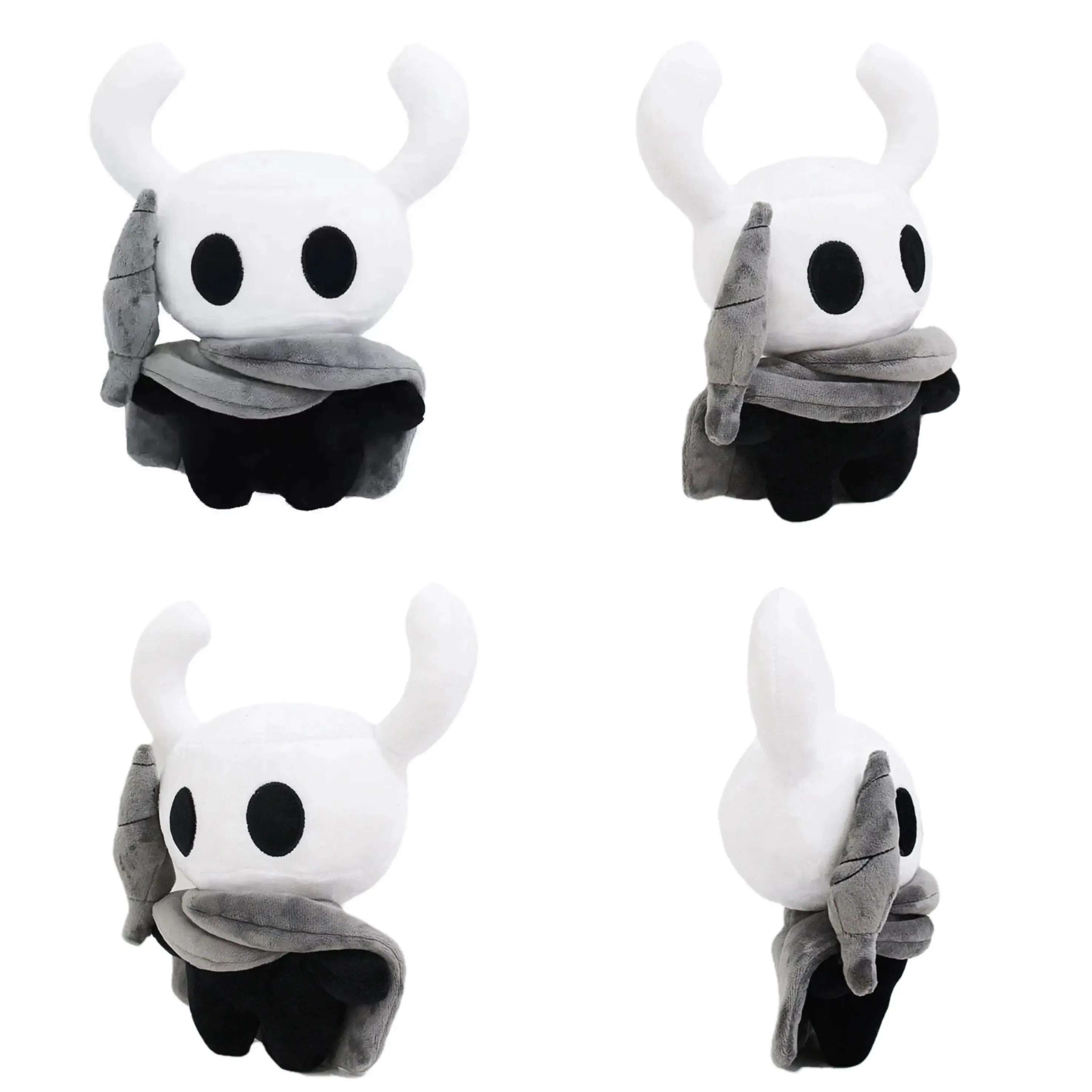 100% Brand New Hollow Knight Soft Stuffed Collectible - 1pc PP Cotton Fill, 25cm Unisex Huggable Cartoon Game Stuffed Animal Collectible, Perfect Birthday Gift for Boys