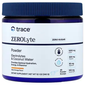 Trace ZEROLyte Powder, Salty Orange, 12.1 oz (342 g)