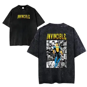 Invincible TV Show Mark Invincible Shirt, Comic Book Fans, Superhero Fan Gift, Cool Graphic Crew Neck Pullover, Cosplay Costume Top