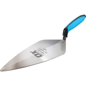 12" Narrow London Brick Trowel | OX Grip