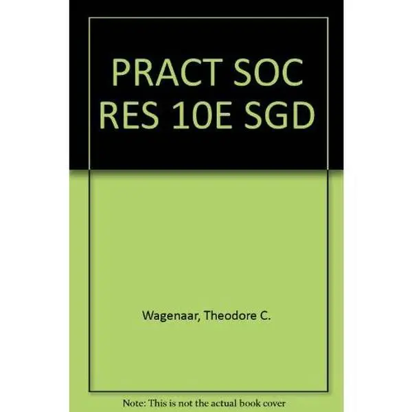 USED-Guided Activities for the Practice of Social Research by Wagenaar, Theodore C. (Paperback)