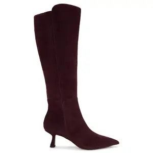 Sam Edelman Taylin Wide Calf Boot in Parisian Plum
