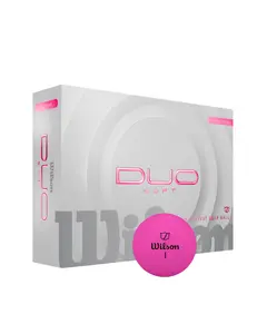 Wilson Duo Soft Golf Balls - Pink