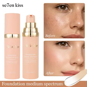 Concealer Temperature-Responsive Liquid Foundation (30ML), Moisturizing, Smooth Texture, Long-Lasting, Portable for Daily Use