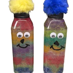 Rainbow Buddy Sensory Bottle Portable