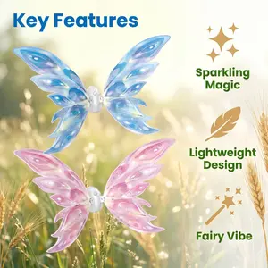 Electric wings princess style gift light-up butterfly wings toy fairy angel wings back accessory angel wings toy