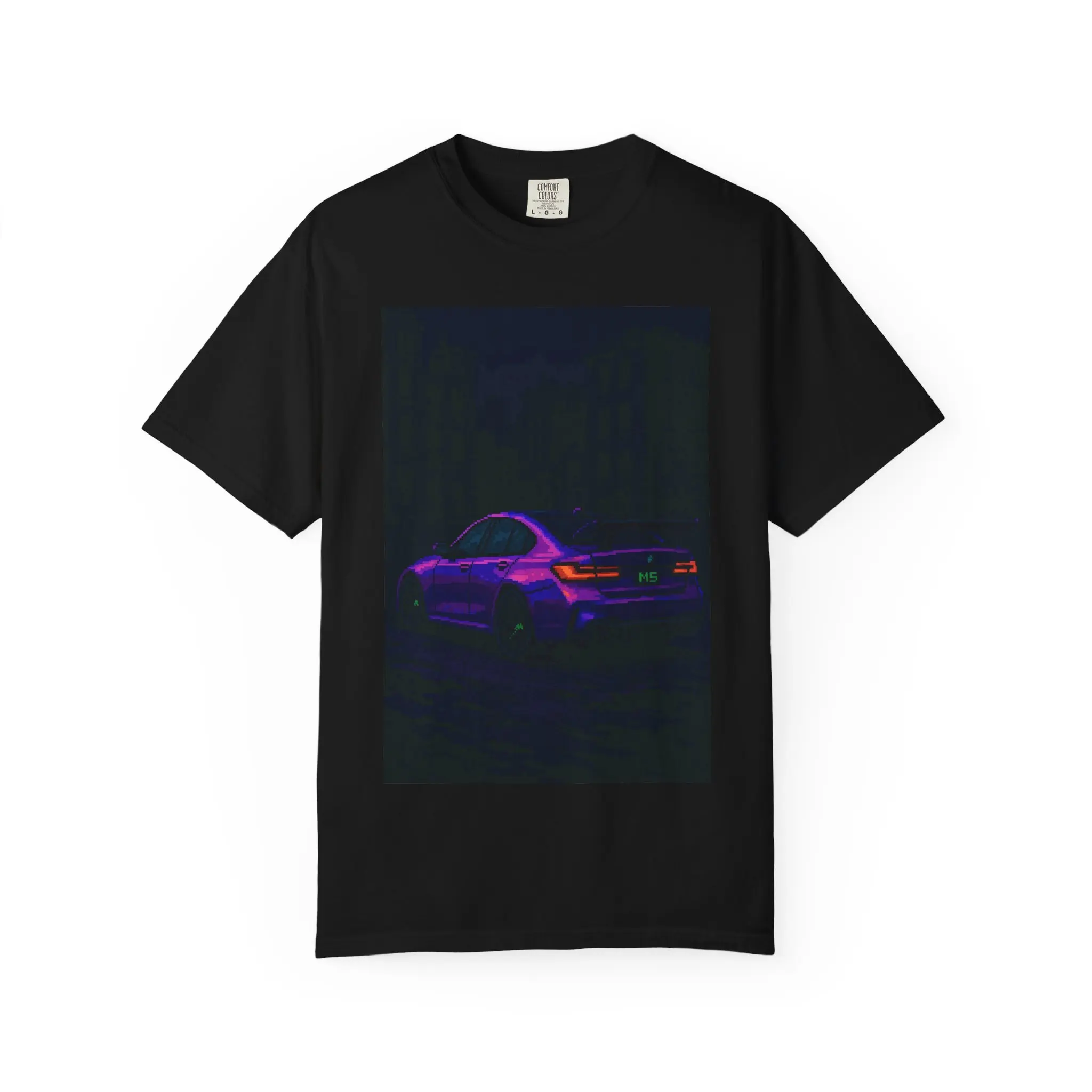 BMW M5 | Neon Car Vibe Unisex T-Shirt, Casual Streetwear, Vintage Car Tee, Gift for Car Lovers, Festival Apparel, Summer Style