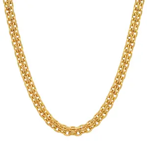 18K Gold Plated  Singapore Chain Necklace