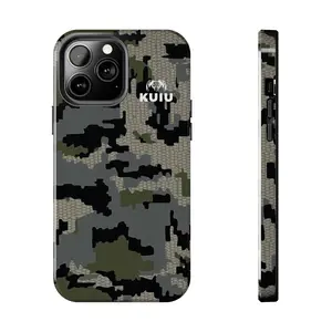 KUIU Camo Hunting Style Case for iPhone 17-7 Pro Max Plus & Samsung Galaxy S25-S21 Ultra Plus - Valo Verde Camouflage Tactical Aesthetic Phone Cover unisex