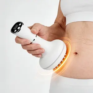 FathersDayGift Handheld Full Body Comfort Massager with Heat vibratory massager 3 Modes 20 Levels Adjustable Intensity Multi-Mode Relaxing Tool for Self-Care,summervibes, Portable Muscle Relief for summerwins home fitness