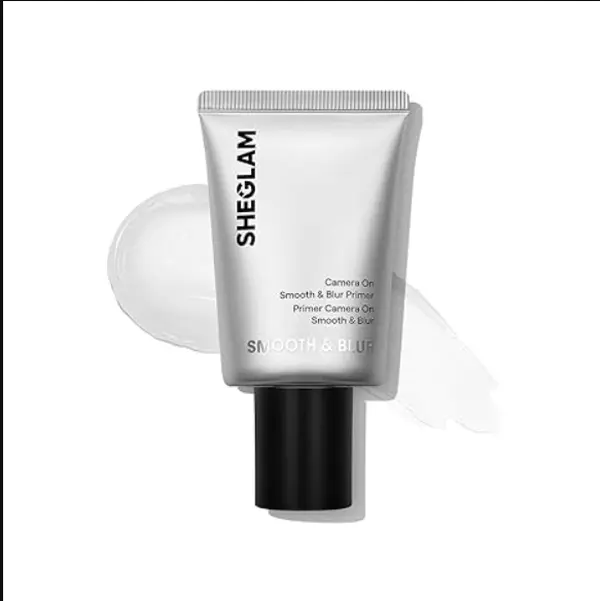 SHEGLAM Camera On Smooth & Blur Primer – Mattifying Makeup Base for Smoother-Looking Skin