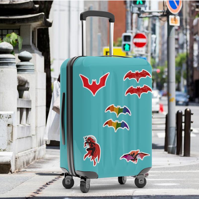 Stickers Pack 20 Pcs Batwoman Colorful Bumper Water Bike Car Laptop Aesthetic Guitar Luggage Waterproof Skateboard Bottle Vinyl