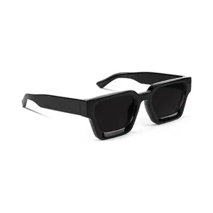 Trendy Square Sunglasses for Men & Women – Thick Rectangle Designer Shades with UV Protection