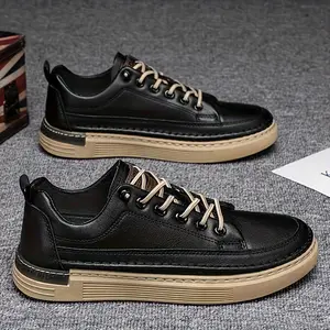 Men's trendy sports sneakers, versatile casual non-slip wear-resistant youth fashion shoes, ultra-light, breathable, lightweight, stylish and casual