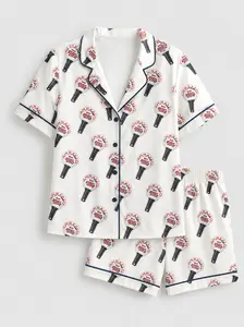 Arirang Tour 2026 Pajama Set Exclusive Graphic Tee 7-Member Fan Collection Customized Casual Aesthetic Women’s T-Shirt