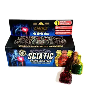 Nervio Ciatica Plus 14 Ampolletas Bebibles suplemento. Healthcare Supplement Vitamin Edible Dietary Natural Fitness