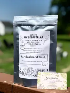 Garden Gift Set for your favorite Gardener, Heirloom seed kit, Vegetable seed bank for DIY garden