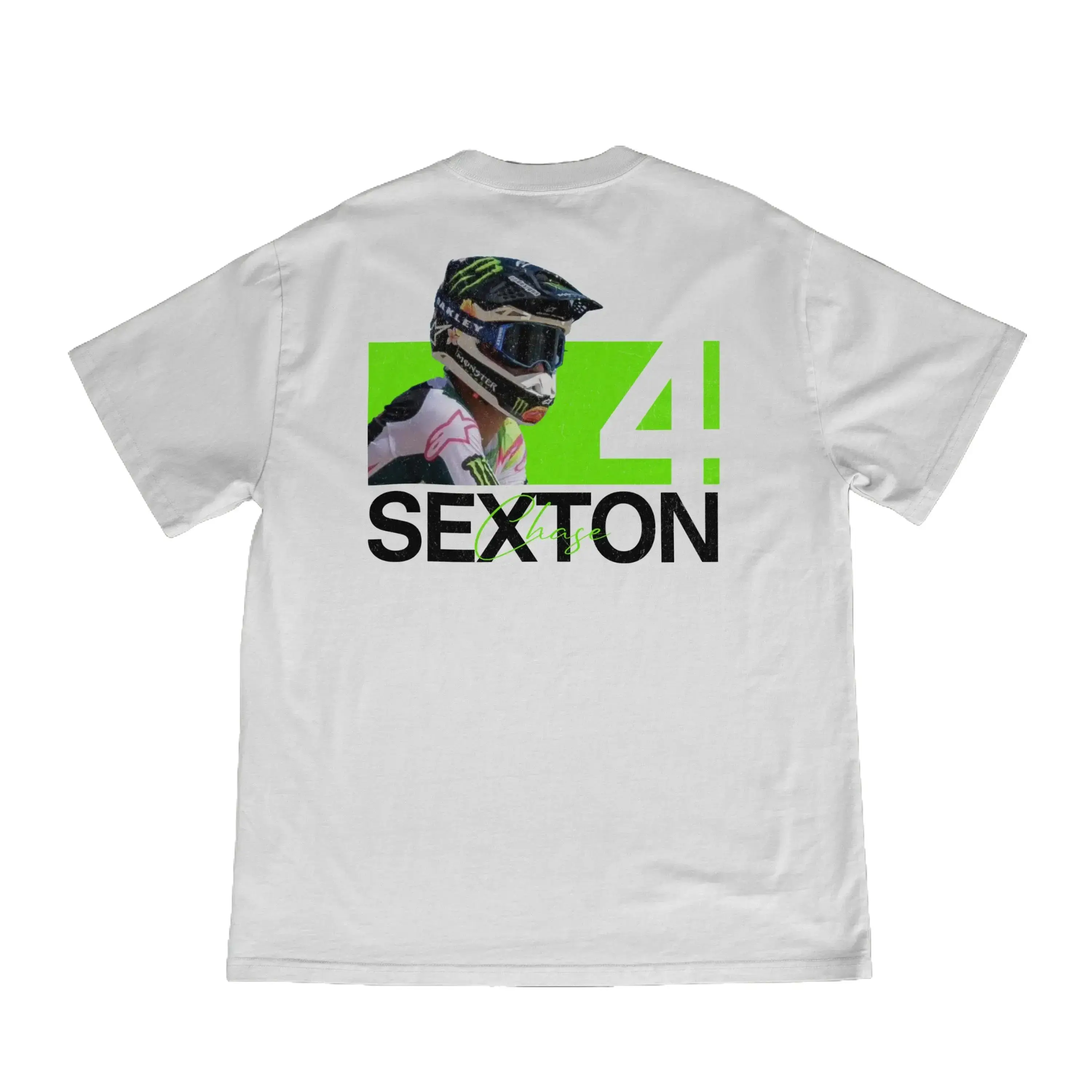 Chase Sexton #4 Big Fan T-Shirt Sweatshirt Hoodie 2 Sided, Motocross Graphic Moto Racing Tee Motorbike Fan Gift
