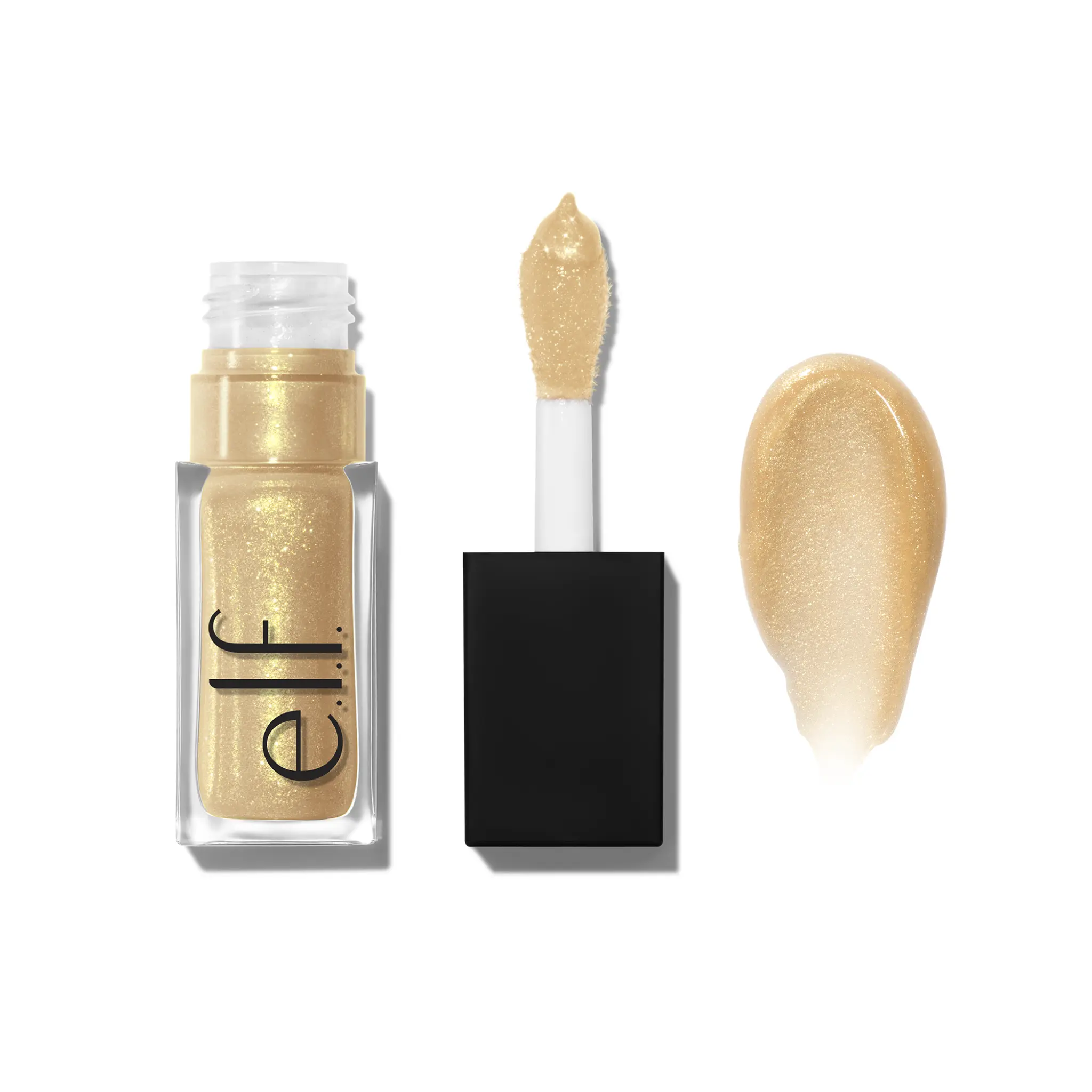 Citrine Gleam - Clear + Gold Pearl
