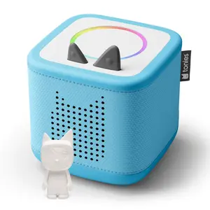 Sky Blue Toniebox 2 Musical Audio Player Starter Set with DIY Creative Tonie | For Kids 3+
