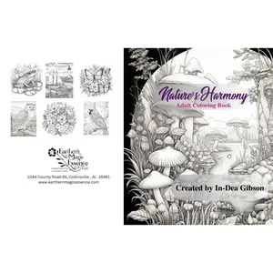Nature's Harmony; Adult Coloring Book