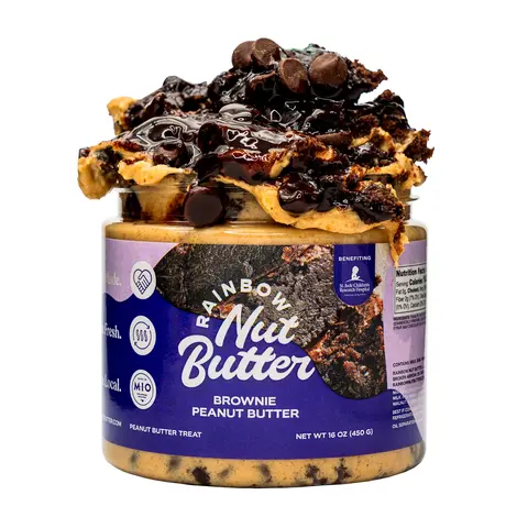 Brownie Chocolate Syrup Peanut Butter Snack Treat Sweet - Delicious Flavor