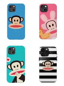 Paul Frank Julius Monkey Tough Case, Playful Look, Military-Grade Safety - Gift for iPhone