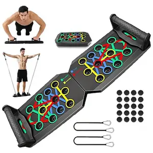 5-in-1 Push-up Board, 1 Set Home Push-up Training Board, Chest Muscle Abdominal Muscle Training Equipmentfor Men & Women, Strength Training Equipment, Portable Home Gym System, Suitable for Users of all Body Types, ,Gifts for Fitness Enthusiasts,
