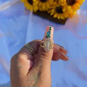 san judas con rosa ring san judas con rosa ring