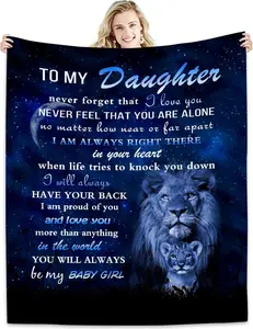 Daughter Gift from Mom/Dad Blanket, to My Daughter Blanket - Daughter Gift from Mother Or Father Blankets