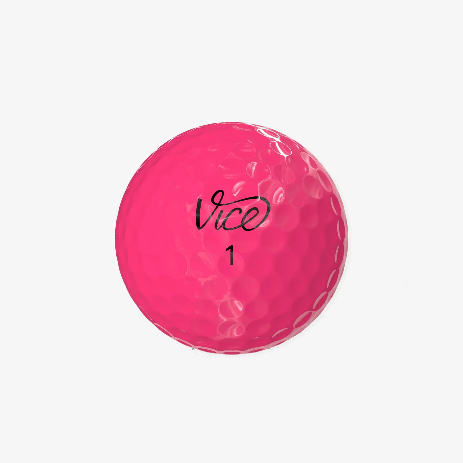 Vice Pro Air Golf Balls - Neon Pink