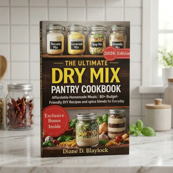 [Limited 2026] The Ultimate Dry Mix Pantry Cookbook: 120+ Homemade Make-Ahead Mixes, Pantry Staples & Instant Meal Bases to Save Time, Cut Costs & Eat Clean Every Day