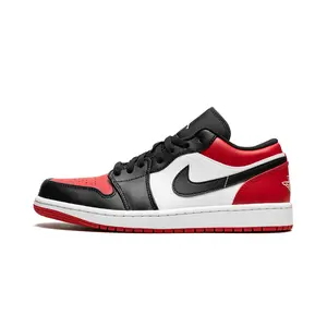 Air Jordan 1 Low "Bred Toe" 553558 612