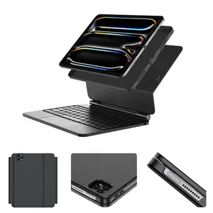 Magic Keyboard with Trackpad,Magnetic Stand for iPad Pro 11 Inch,Easy-Set Magnetic Stand, Portrait/Raised Modes, with Removable Protective Case,for iPad Air 11 Inch,M5/M4/M3/M2 (2026/2025/2024) & iPad Pro 11/Air 5th/4th,#SummerVibes