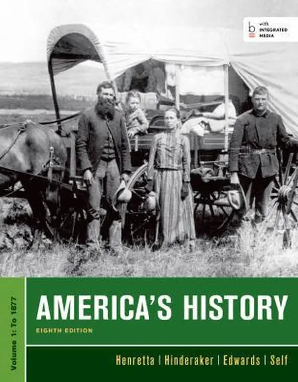 Used America's History, Volume 1 by James A. Henretta (Paperback) - Humanities & Social Sciences History Book for Students, 90% Student Satisfaction Rate, Accessible & Balanced Narrative, Built-In Primary Sources, Easy to Integrate Into Campus LMS, Access