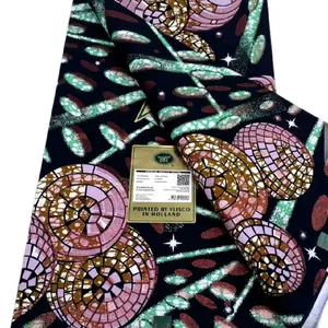 Authentic Grand Super Golden 100%Cotton 6yards