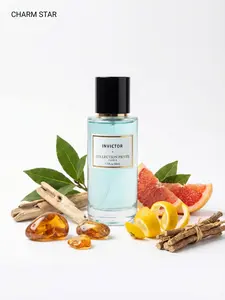 CHARM STAR Aqua Victory EDP 1.7 fl oz (50ml) | Aquatic Citrus Woody Men Cologne | Sea Water Grapefruit Guaiac Wood | Fresh Sport Long Lasting Fragrance