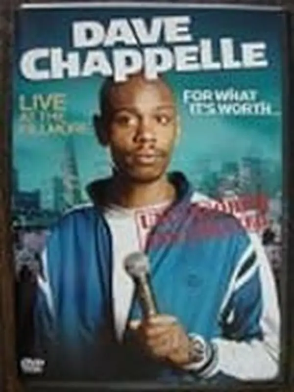 USED Book - Dave Chappelle Live At the Fillmore for What It's Worth (Uncensored & Unrated) (DVD)