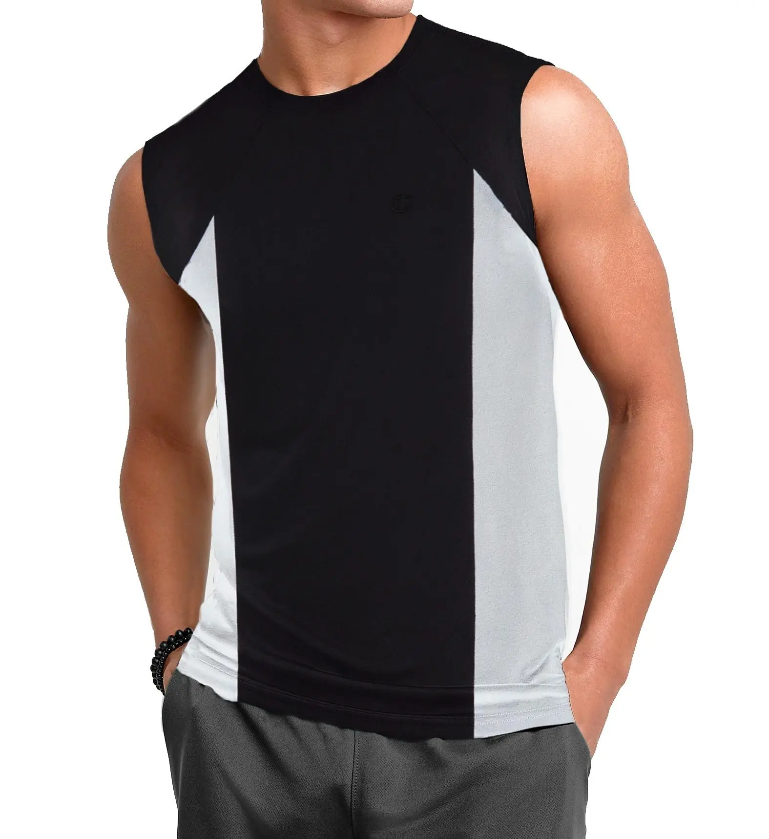 Champion Big and Tall Muscle T Shirts for Men - Cotton Mens Sleeveless Tees