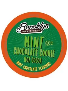Brooklyn Bean Roastery Mint Chocolate Cookie Hot Cocoa K-Cup Pods 40pk
