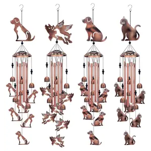 Animal Wind Chimes Outdoor Memorial Romantic Wind Catcher Blessing Gifts Balcony Yard Holiday Garden Decoration