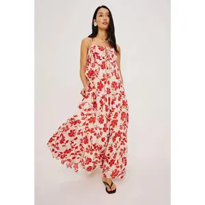 Mica Dress Red Jasmine