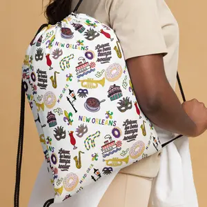 Pink Pony Chub “Let the Good Times Roll” Drawstring Bag