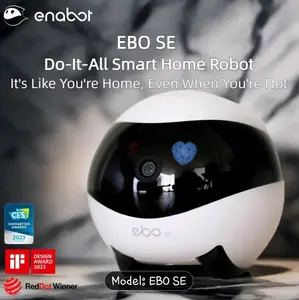 Patrol Robot Wireless Camera Robot - Do-It-All Smart Home Robot with CES Innovation Award & iF Design Award 2023