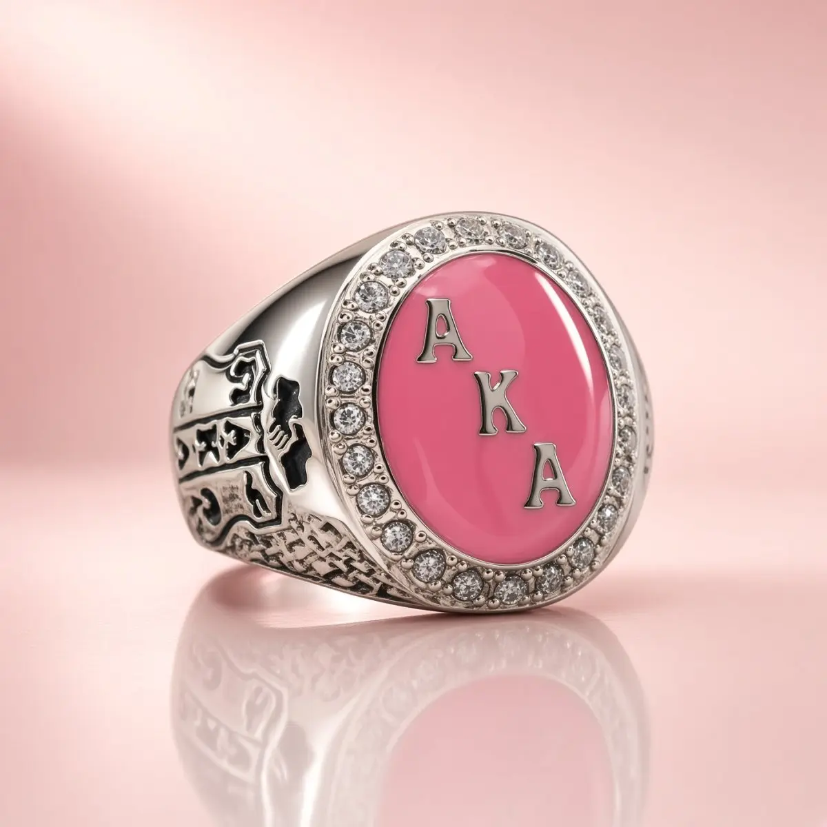 Alpha Kappa Alpha Alumni Ring, Silver