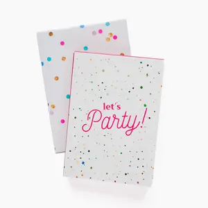 Party Celebration Card with Gift Inside