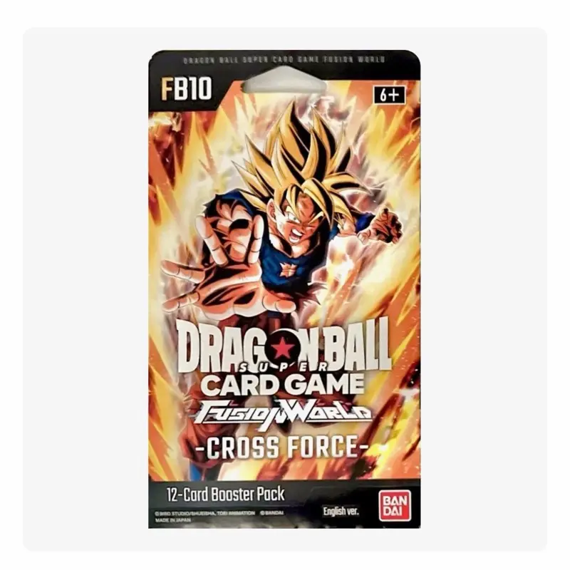 Dragon Ball Cross Force Sleeved Booster Pack (FB10)