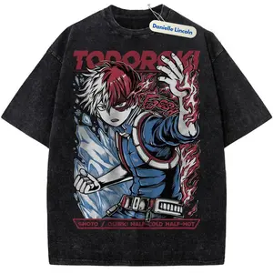 Shoto Todoroki Anime Shirt, My Hero Academia Vintage Shirt, MHA Tee Gift For Fan Manga, Gift For Men, Gift For Women, Trending T-shirt