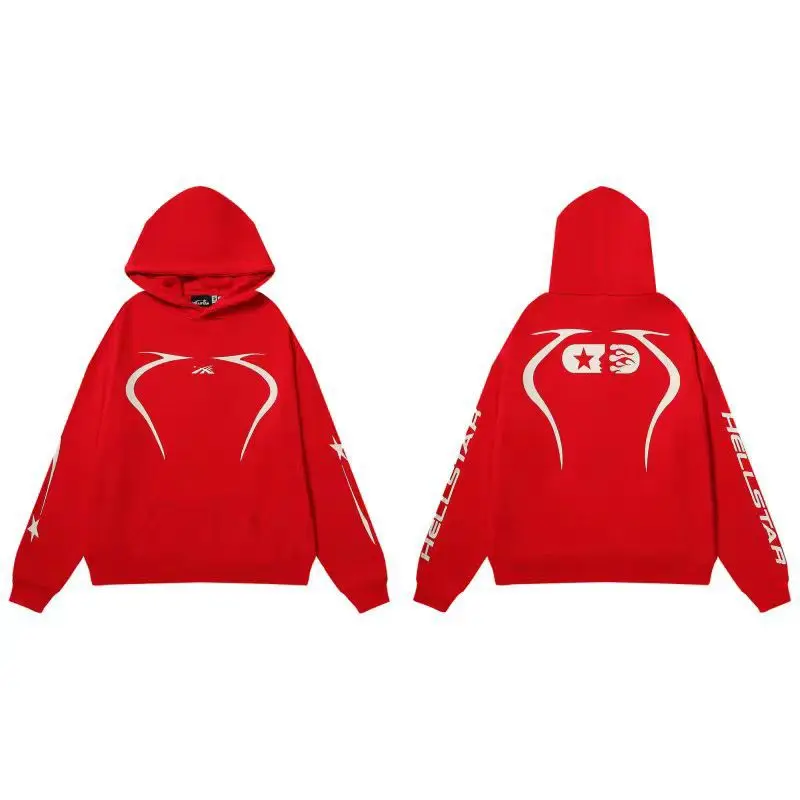 Cotton Hoodie | DY W16 Red