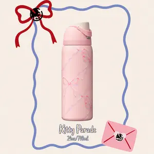 NEW Owala "Rolling In" 24 oz Birthday Bash 2026 Special Edition Ocean Beach Blue Tiktok Drinkware Flask Tumbler Water Bottles